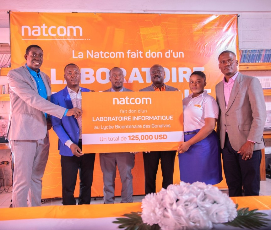 La Natcom inaugure un laboratoire informatique aux&nbsp;Gonaïves