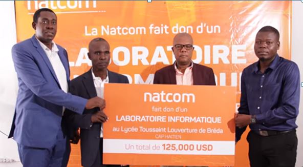 La Natcom inaugure un laboratoire informatique dans la section communale du&nbsp;Haut-du-Cap