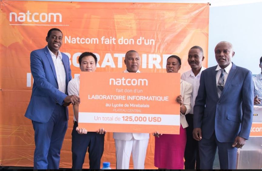 La Natcom inaugure un laboratoire informatique à&nbsp;Mirebalais