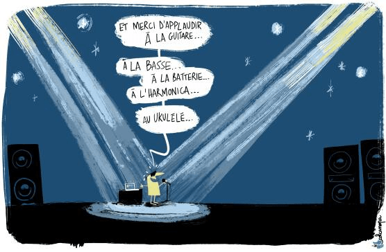 Sur scène, les musiciens se font&nbsp;rares