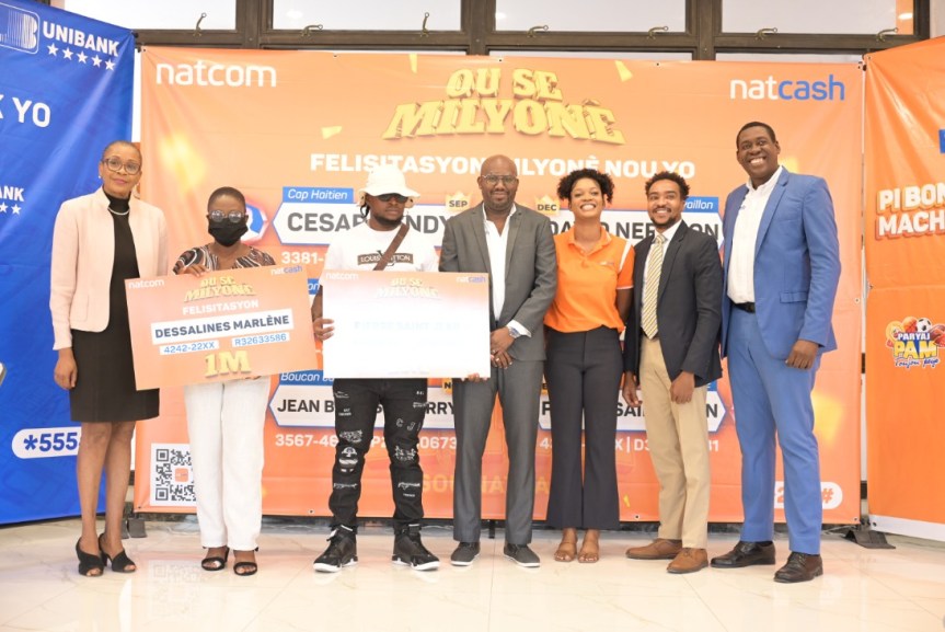 Trois nouveaux millionnaires grâce à la promotion &laquo;&nbsp;Ou Se Milyonè&nbsp;&raquo; de la Natcom en janvier&nbsp;2025